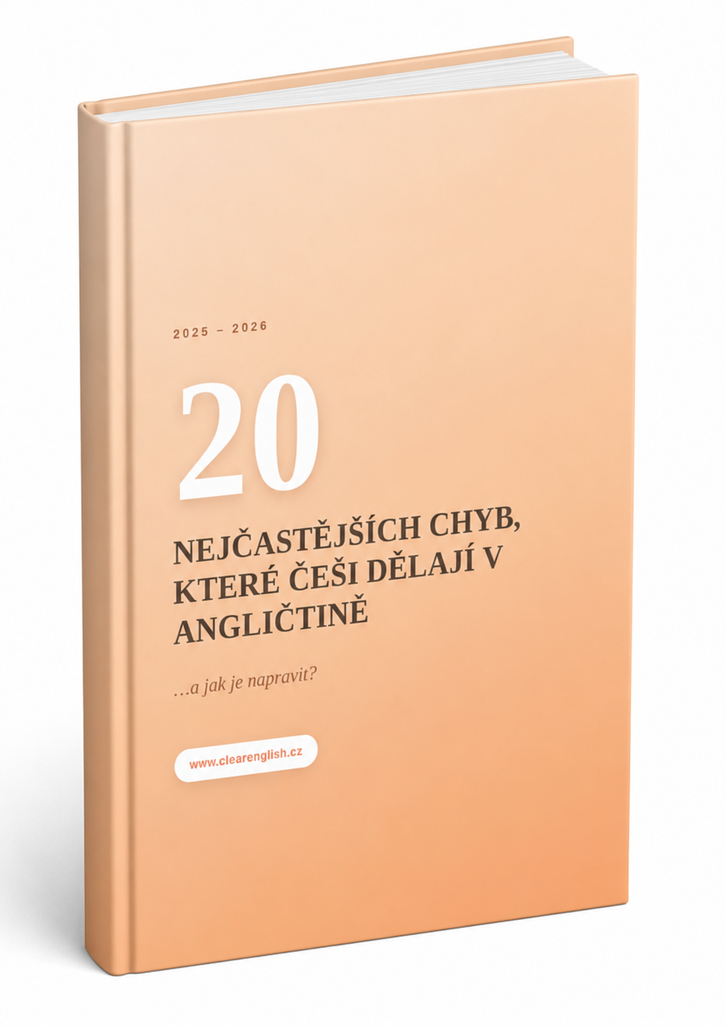 Náhled ebooku 20 nejčastějších chyb v angličtině