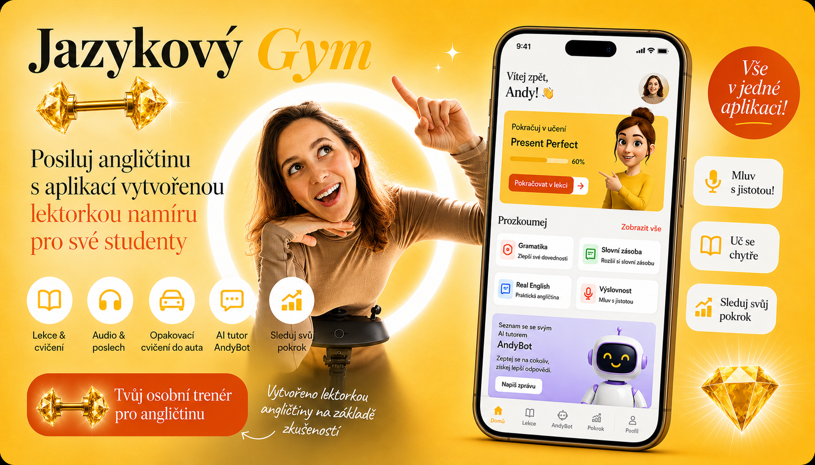 Náhled ClearEnglish App
