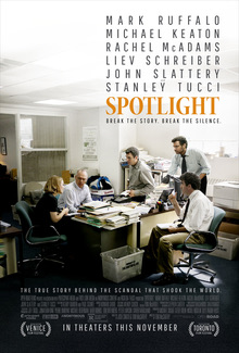 Obal filmu Spotlight, 2015